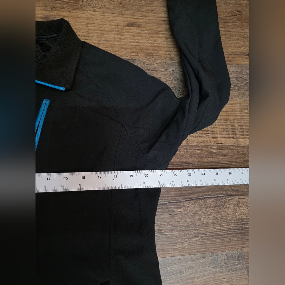 FXR Womens Black/Blue Mountain Soft Shell Jacket Breathable Size 10 - Picture 3 of 6